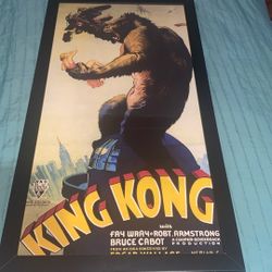 King Kong Movie Poster Art