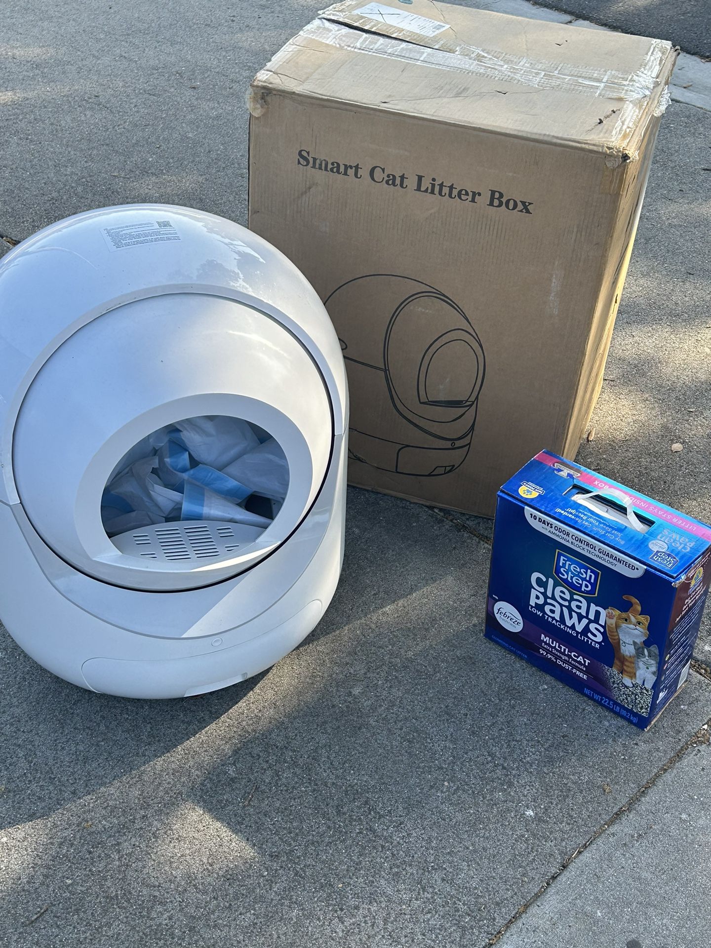2024 SMART Automatic CAT Litter Box Cleaner,All Products : American Fashion Style Bags On Sale