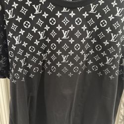 Louis Vuitton Monogram Gradient Cotton Tshirt Sz Xl