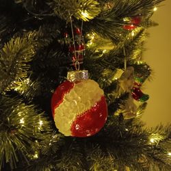 Handmade Beach Glass Ornament