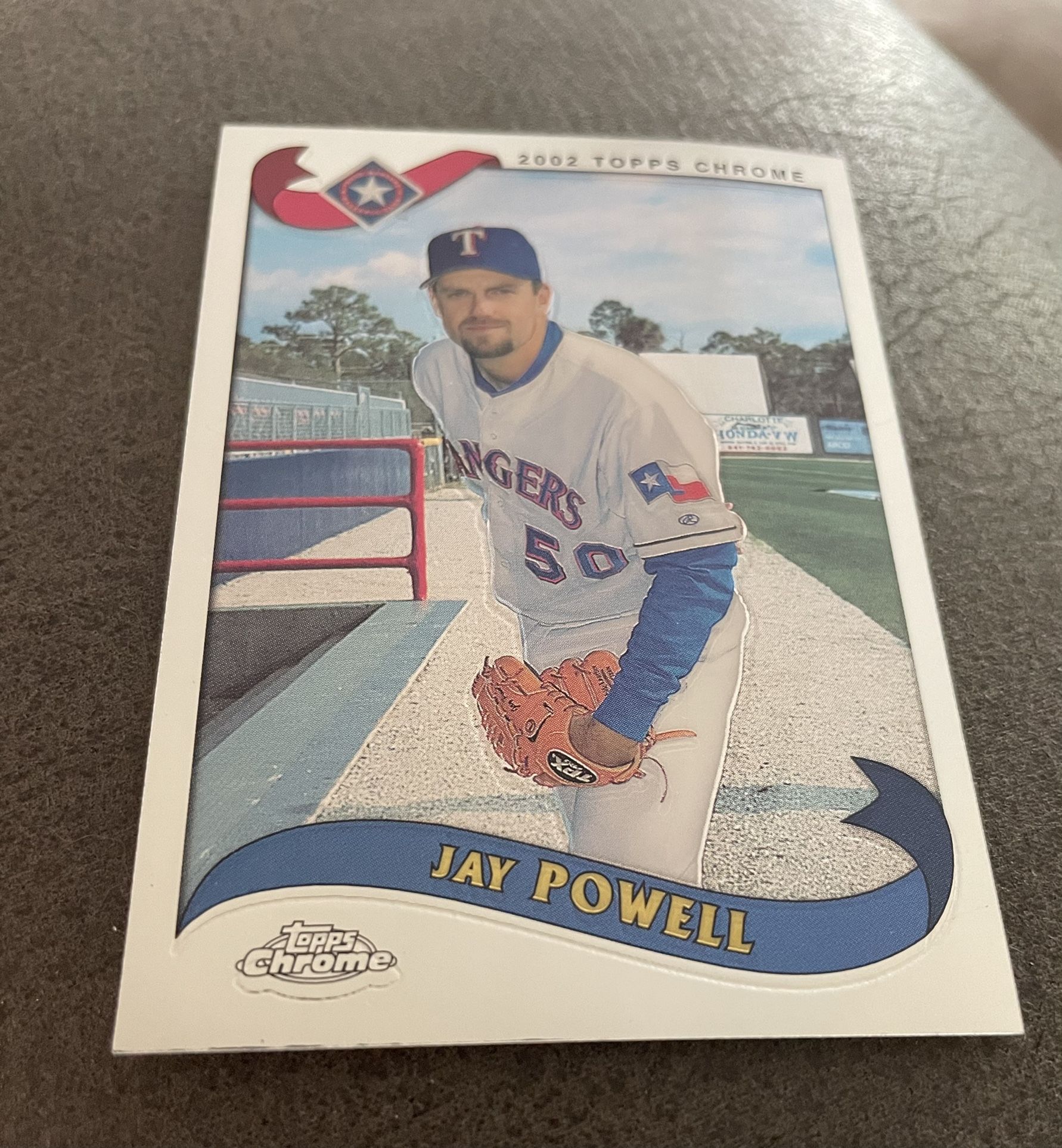 Jay Powell 2002 Topps Chrome Refractor #T2 Card