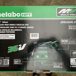 Metabo HPT 7.25” Rear-handle Saw [BARE Tool]