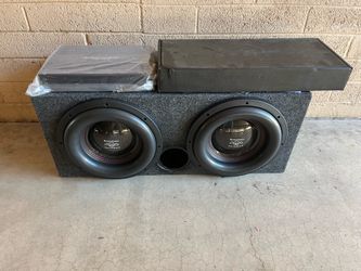 Mrmusicman Bass Machine 12 inch subwoofer package- $499