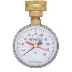 Watts 3/4 in. Plastic Water Pressure Test Gauge