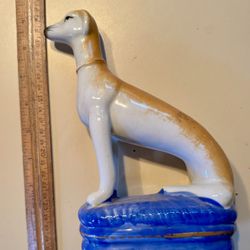 Vintage Porcelain Dog