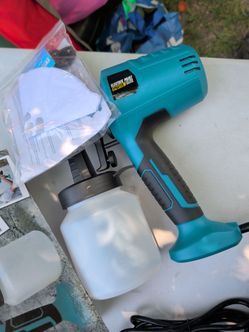 Electric paint sprayer