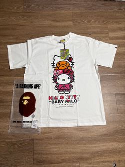 BAPE x Hello Kitty Baby Milo White