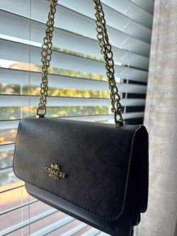 BLACK COACH PURSE