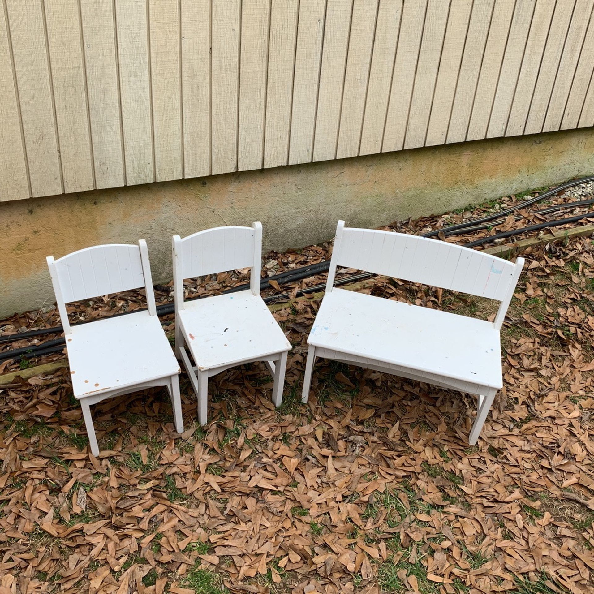 Kids Chairs And Bench