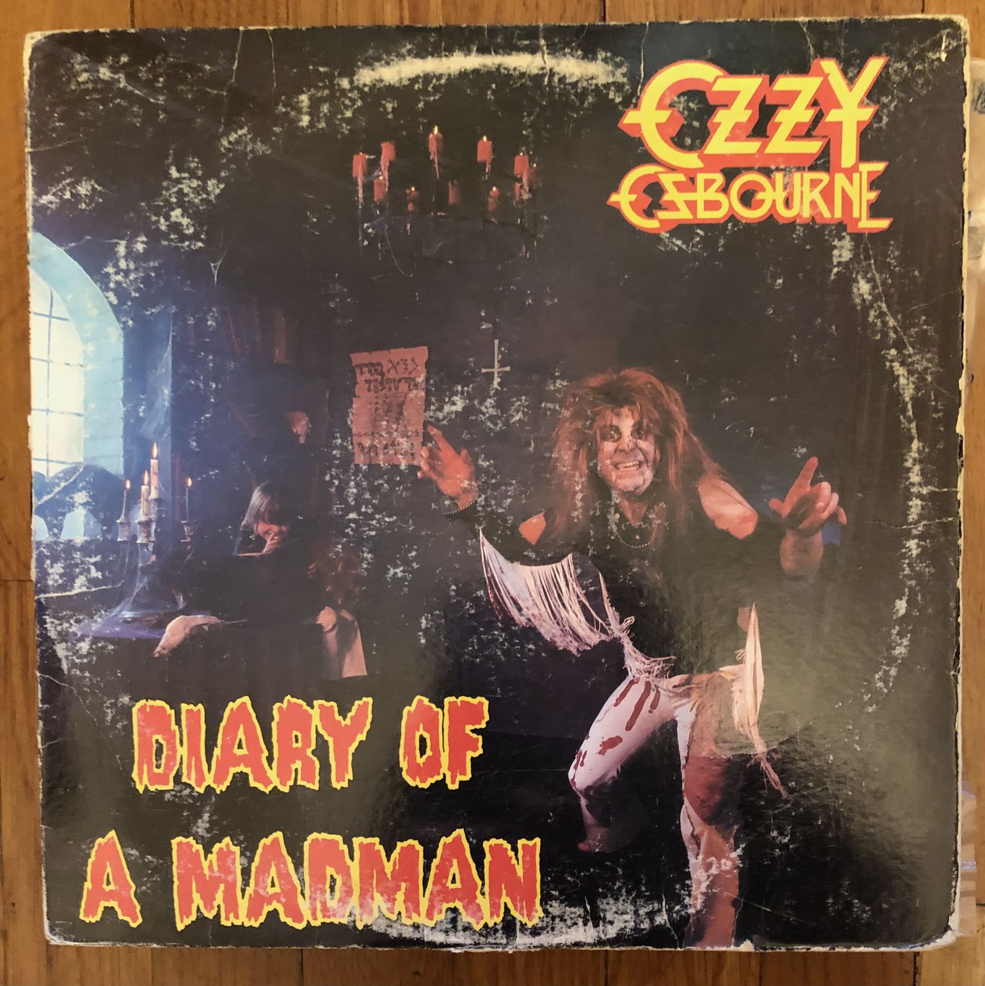 Diary Of A Madman Lp 1981 Ozzy Osbourne