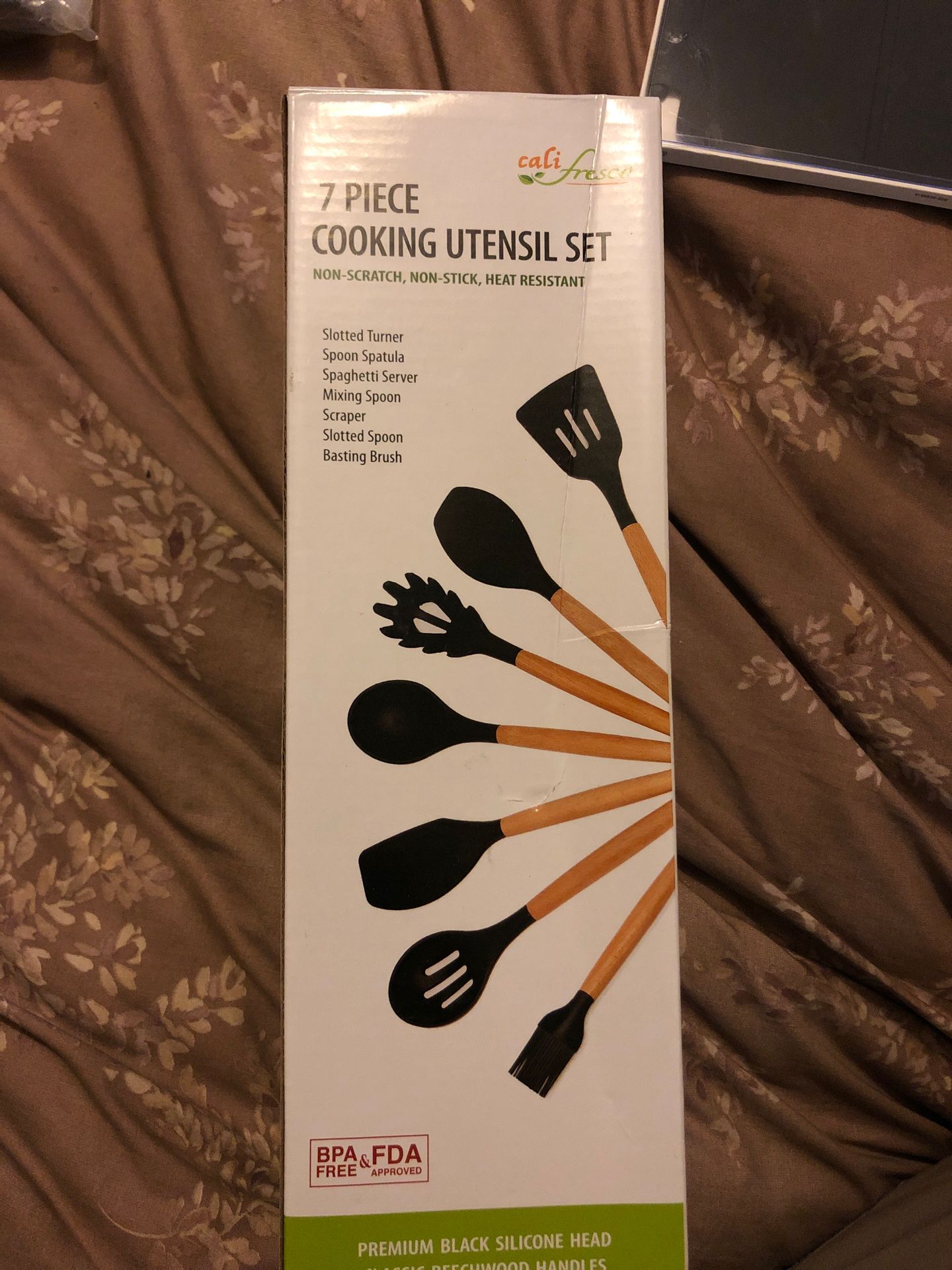 7 piece cooking utensil set