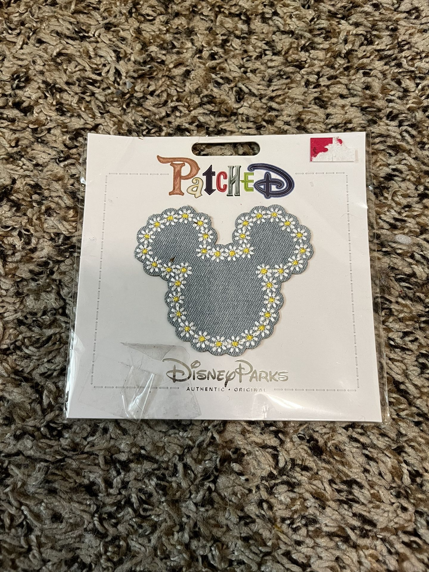 Daisy Baby Blue Unopened Mickey Mouse Disney Patch