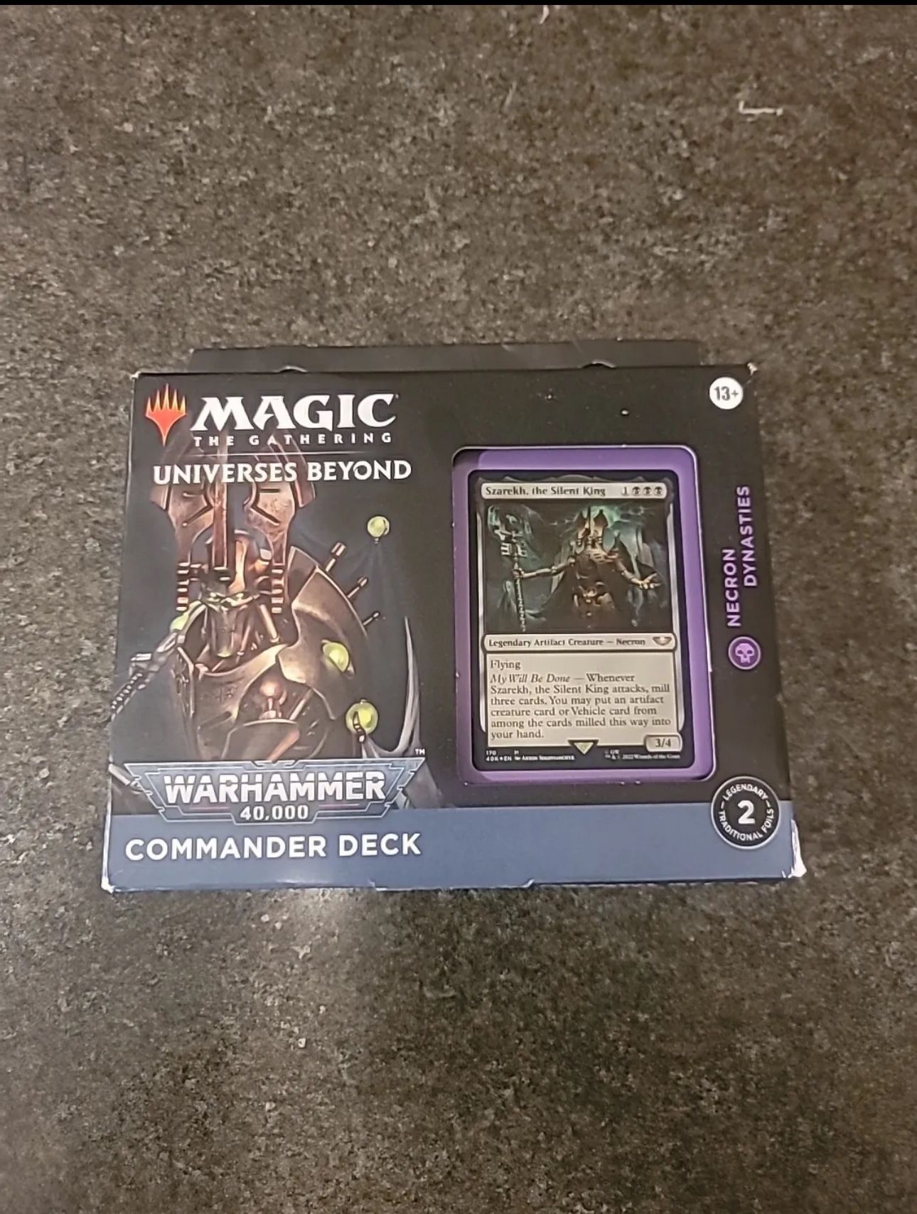 New * MTG Necron Dynasties Commander Deck Warhammer 40k Magic the Gathering Card