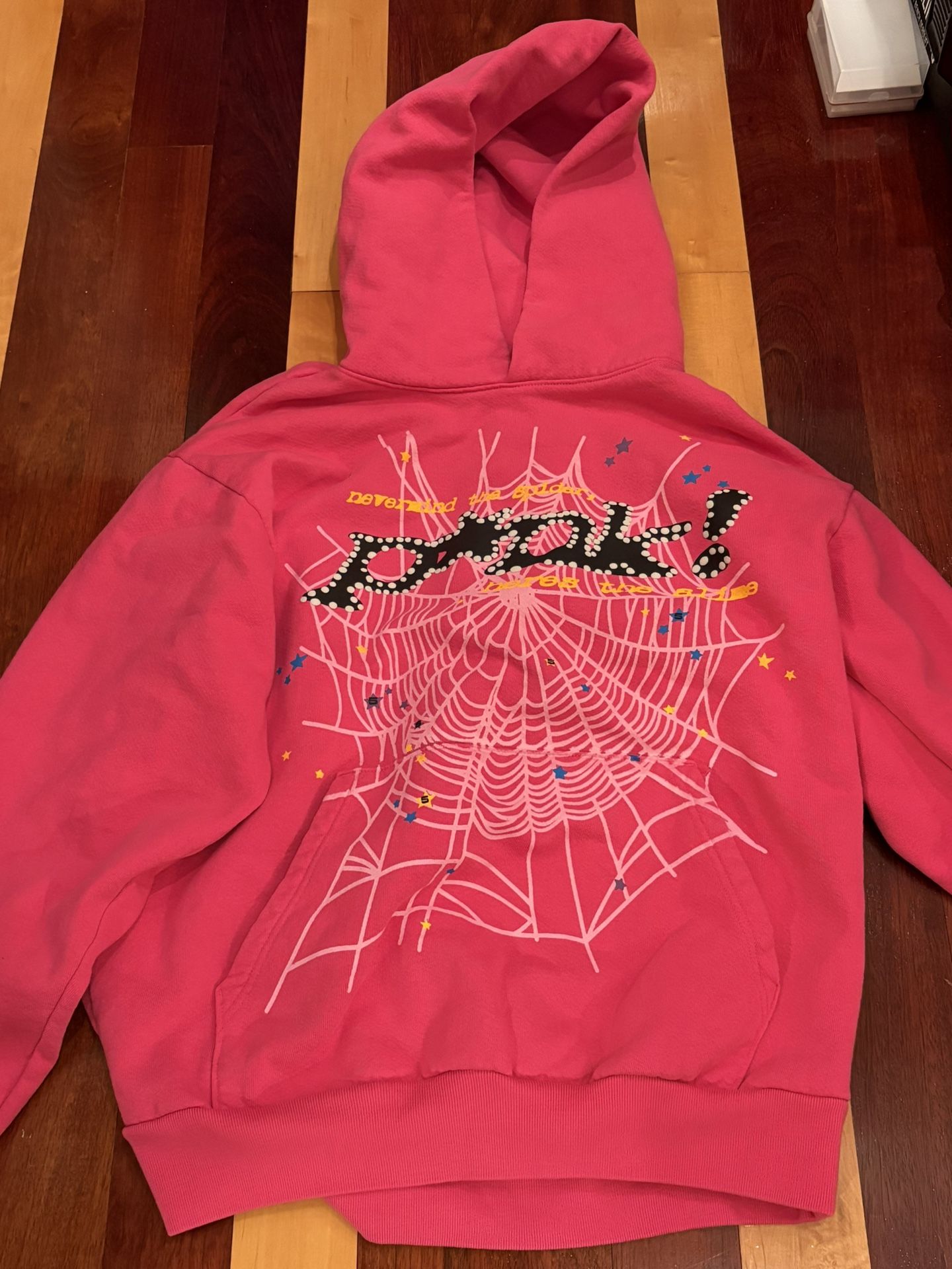 Pink Spider Hoodie