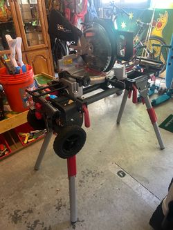 Miter saw 10” with portable stand