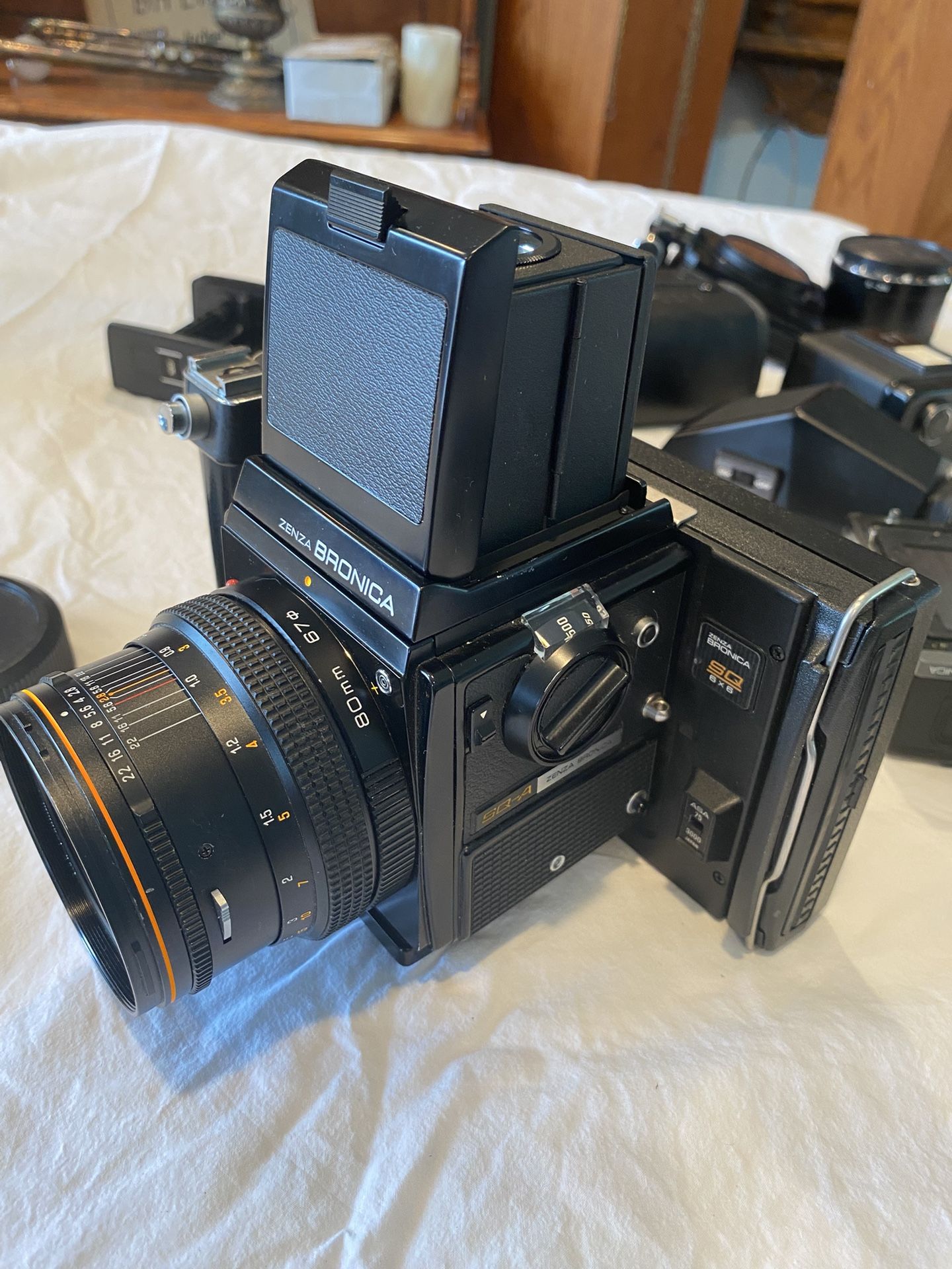 Zenza Bronica SQ A With Many Accessories