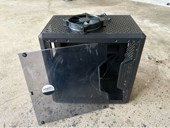 PC case master cooler with a fan