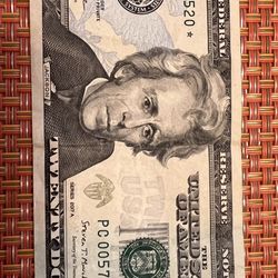 $20 US Star Note