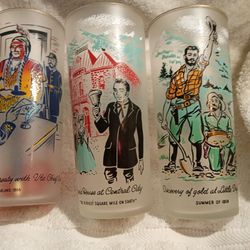 Vintage Colorado Ice Tea Glasses