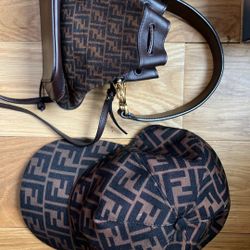 Fendi Hat & Hand Bag
