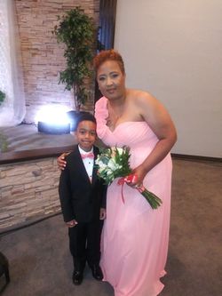 Bridesmaid worn 1 time size 14