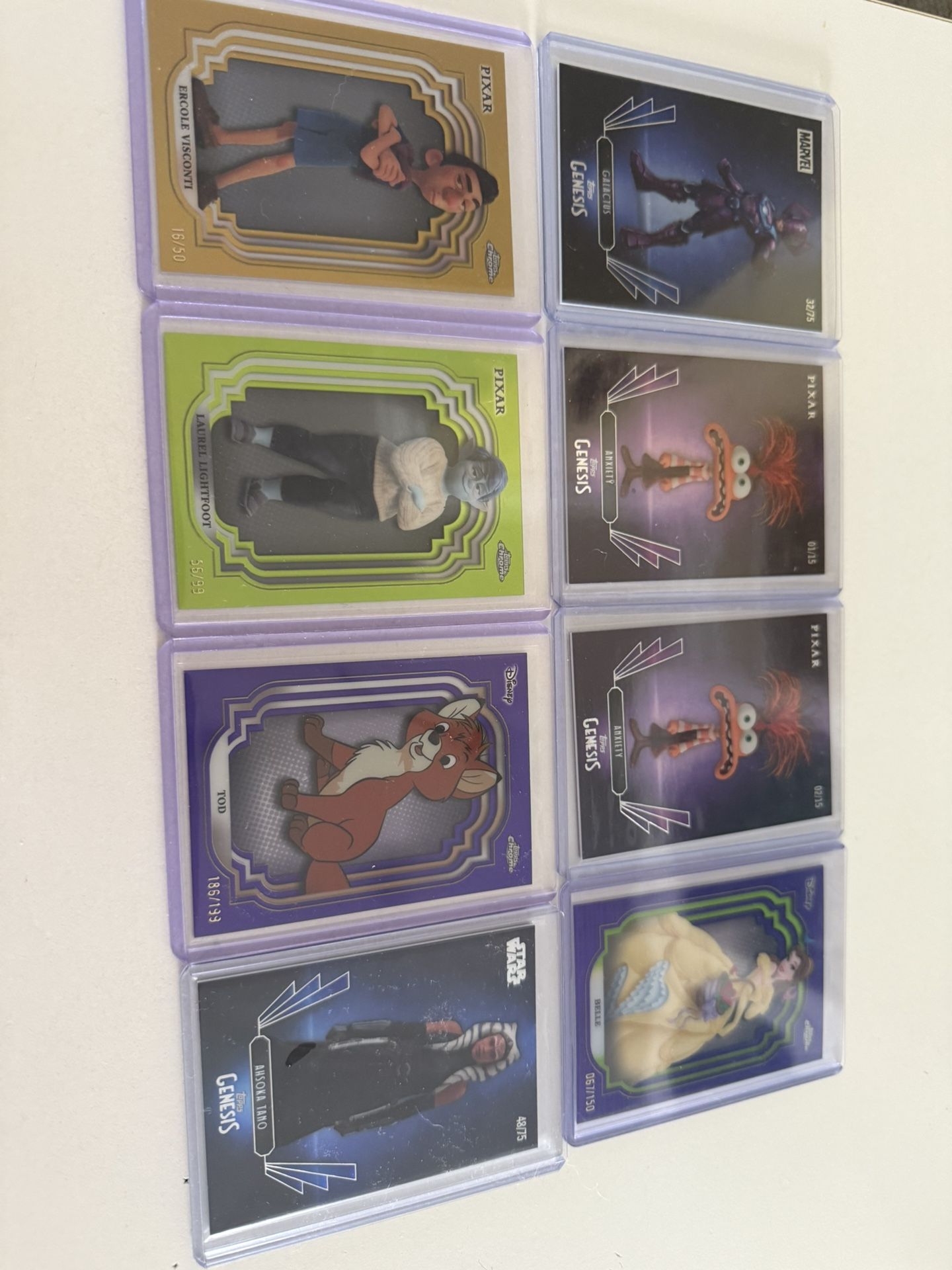 Disney Topps Chrome/ Few Genesis