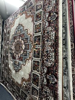 Large Persian-Style Area Rug