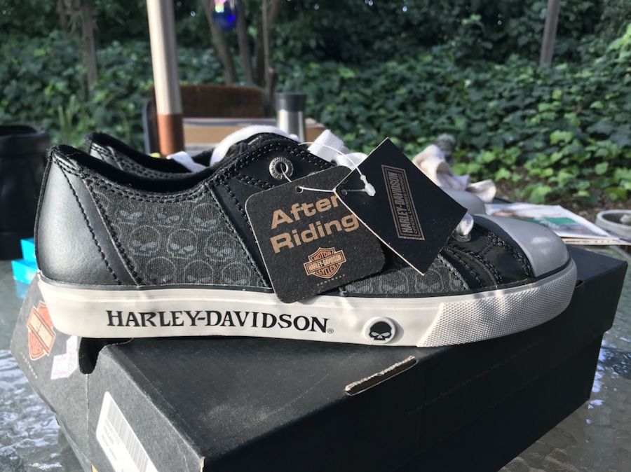 Brand new in the box limited edition Harley Davidson tennis shoes