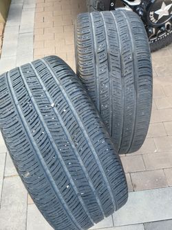 2 Tire 255 40 19 Continental 