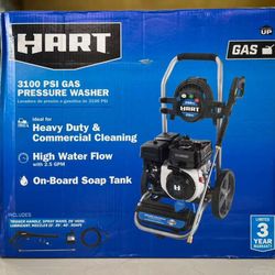 HART 3100 PSI 2.5 GPM 212cc 4-Cycle OHV Gas Powered Cold Water Pressure Washer
