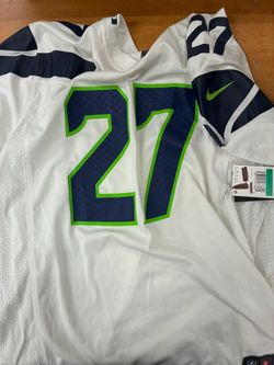 XL 27 woolen jersey Seattle Seahawks