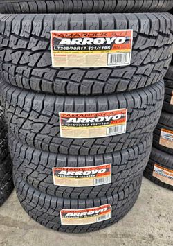 LT265/70R17 Arroyo A/T Set Of 4 New Tires