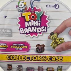 Zuru Minibrands Toy Collector’s Case Includes 5 Minis Including 2 Exclusive Mini