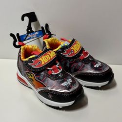 Kids Hot Wheels Light-up Shoes Sz #10C - BRAND NEW