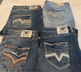 Mens 44,50 Salvage from buckle jeans
