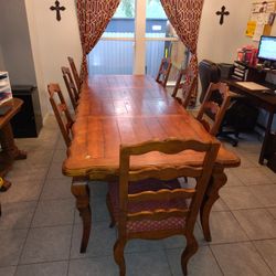 10 Foot Table And Chairs
