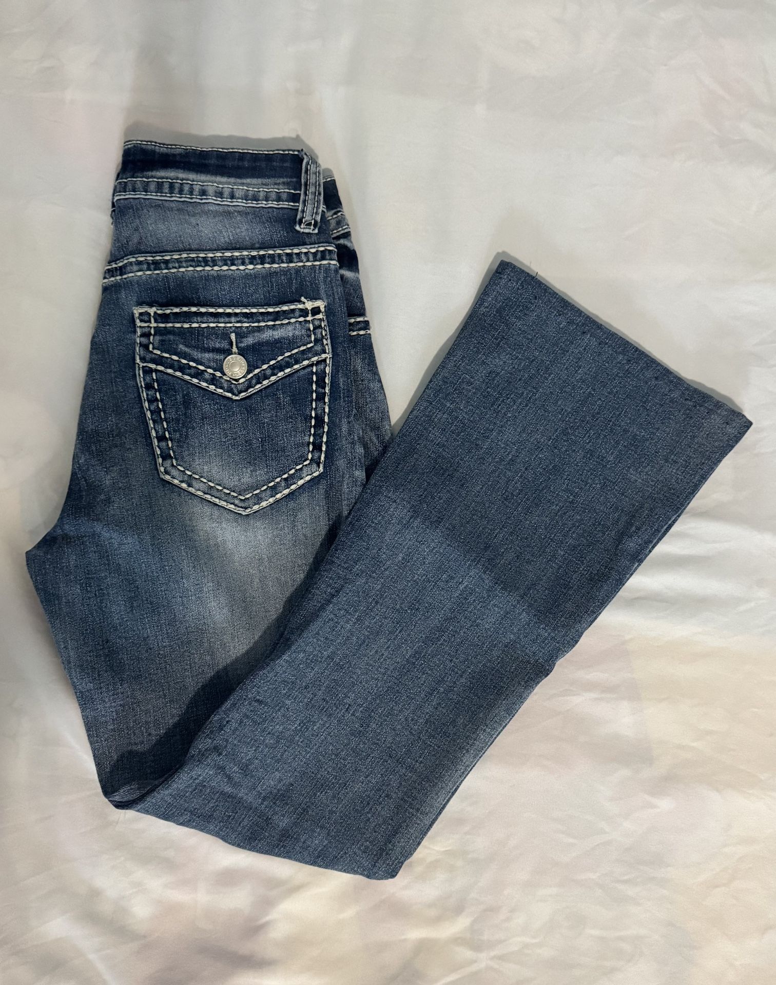 Dark Blue Bootcut Jeans Size 3