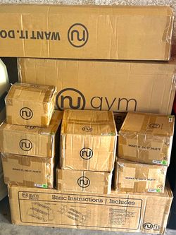 💪 NEW NU Gym Complete Home Gym Package – Rack, Olympic Bar & Weights!