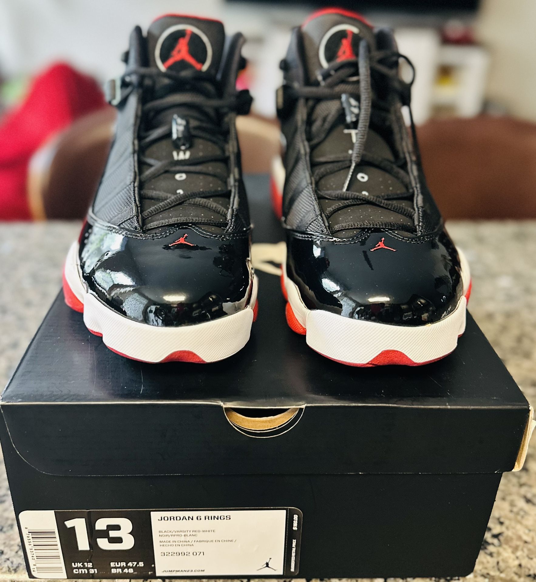 Jordan 6 Rings (size 13)
