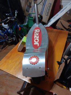 Kids RAZOR scooter.