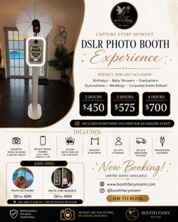 Photo Booth and DJ available- rent