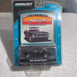 1:64 Greenlight 1966 Ford Mustang Gt 