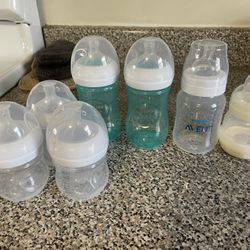 Phillips Avent Bottles With Sleeves