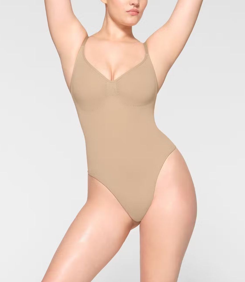 Skims Bodysuit Thong Size L