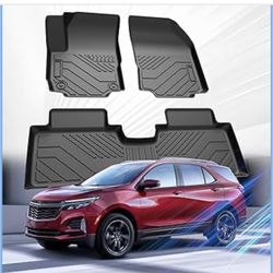 Chevrolet Equinox All Weather Floor Mats Custom Fit 