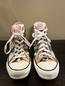 Converse x DC Comics Wonder Woman Chuck Taylor All Star High-Top Sneaker Sz 8