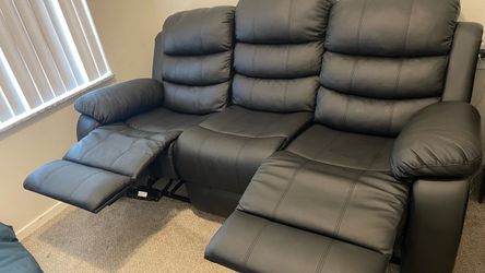 Black couches