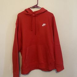 Red Nike Hoodie