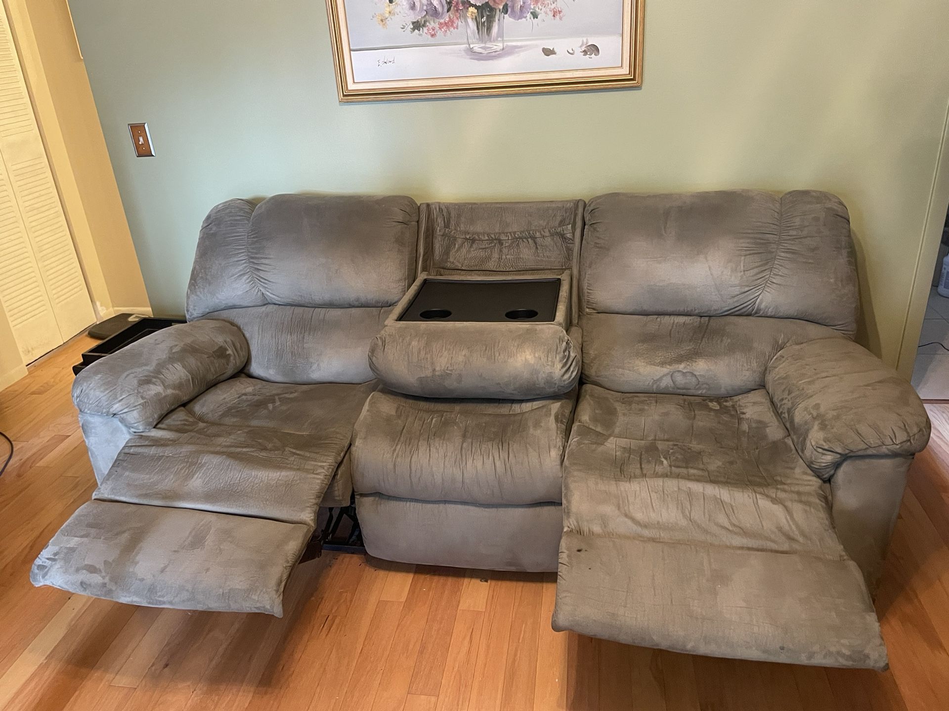 Double Recliner Sofa