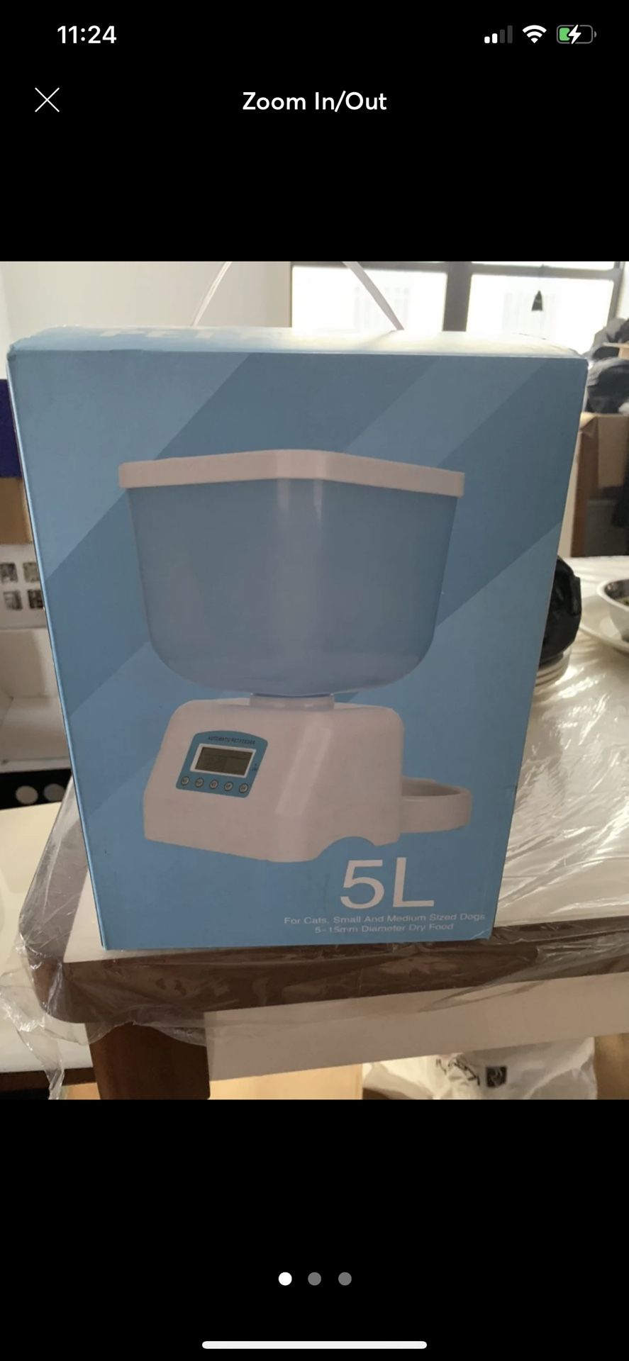 Brand New 5L Automatic Pet Feeder,All Products : American Fashion Style Bags On Sale